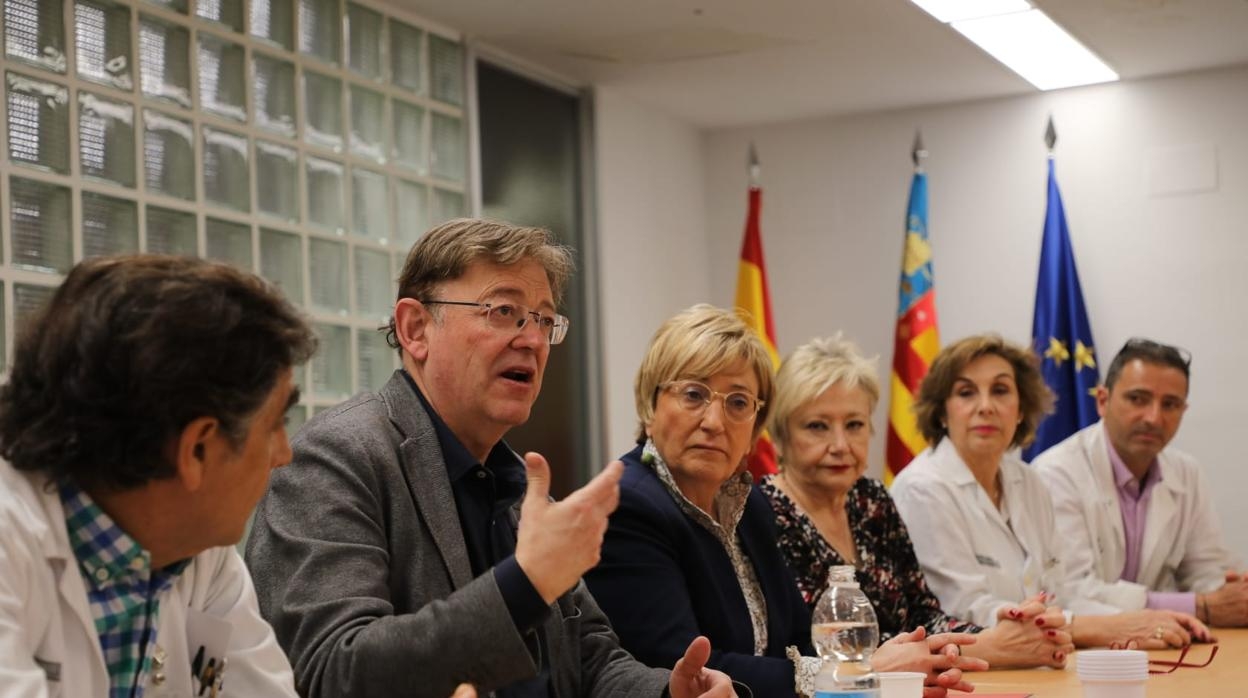 Ximo Puig reúne a la mesa interdepartamental del coronavirus