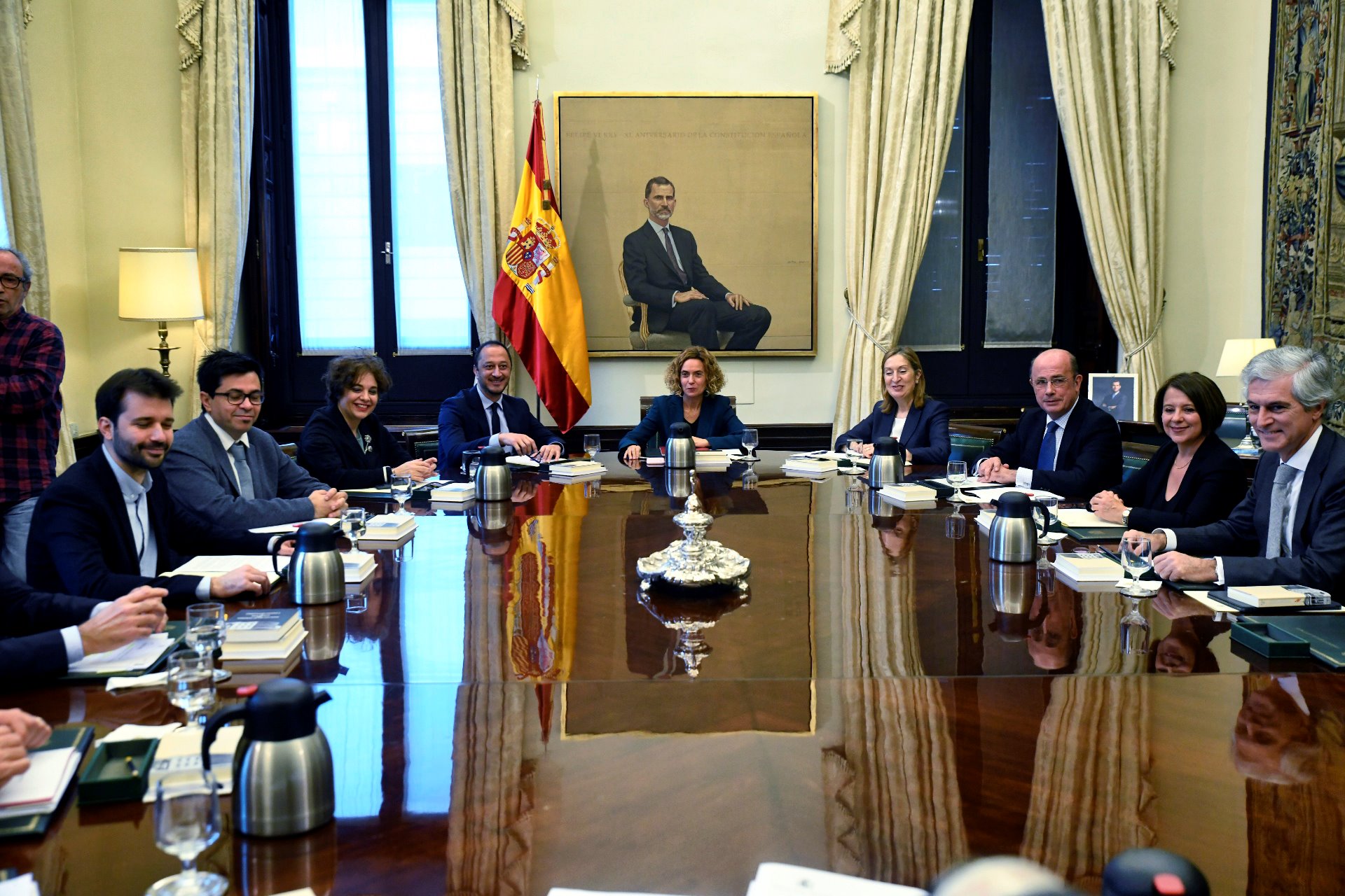 Mesa del Congreso. Foto: EP - 