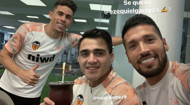 Paulista 'renueva' a Ezequiel Garay