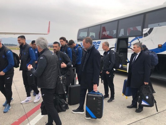 El Atalanta pone rumbo a València amparado en excepción del confinamiento
