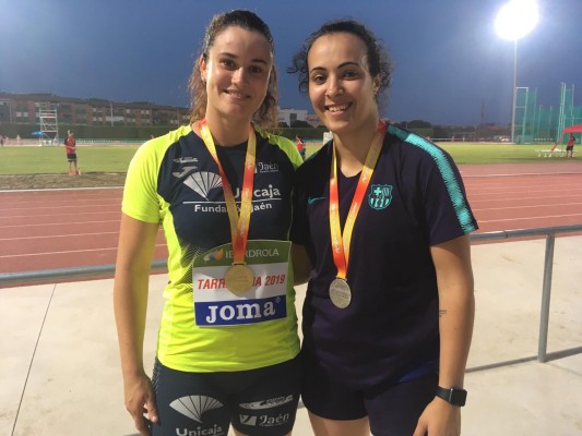 Carmen Méndez y Elena Ruiz son sexta y octava en el Nacional de lanzamiento de disco 


