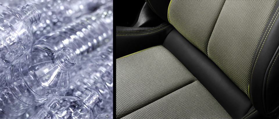 Nuevo Audi A3: un concepto de interior sostenible, con tapicería realizada a partir de polietileno