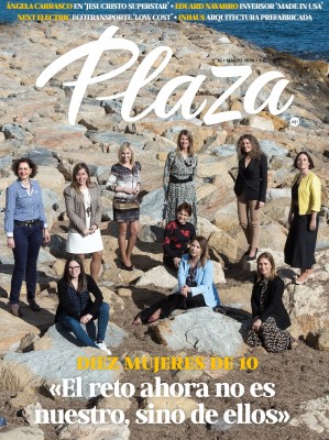 Diez mujeres de 10 en la portada de la revista Plaza del mes de marzo