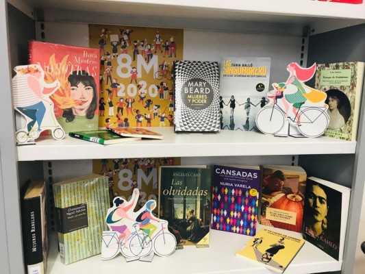Las bibliotecas municipales se suman al 8M
