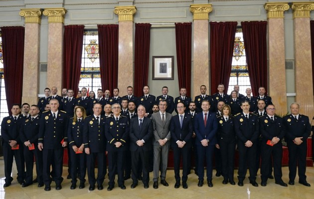 Toman posesión 39 nuevos mandos de la Policía Local de Murcia