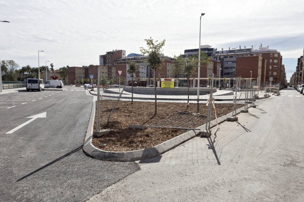 La avenida Harley Davidson, próxima a la plaza Josefina López, será urbanizada. Foto: Antonio Pradas - 