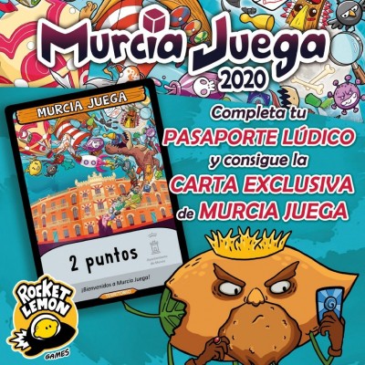 Los asistentes al 'Murciajuega' podrán participar en sorteos de juegos de mesa gratis rellenando el pasaporte lúdico