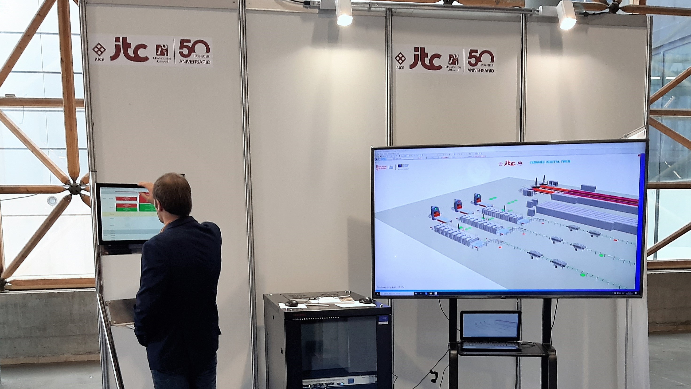 El proyecto Gemelo Digital del ITC busca avanzar en la digitalización de la producción cerámica