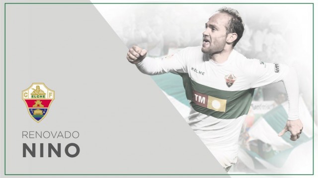 Nino renueva con el Elche CF