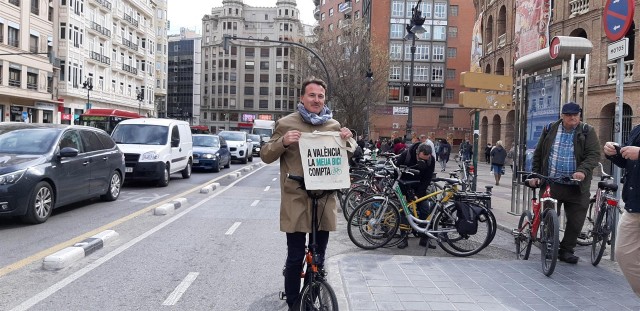 Grezzi 'farda' del primer anillo ciclista tres años después y anuncia que ya trabaja en el segundo