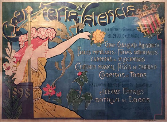 Una decena de carteles para contar el último siglo de València