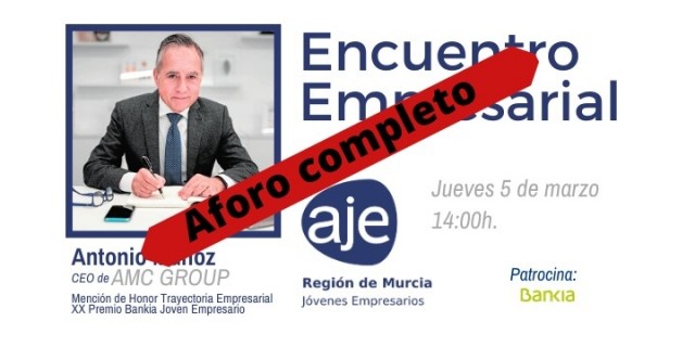 Antonio Muñoz, Ceo de AMC, protagonista de un encuentro con jóvenes empresarios