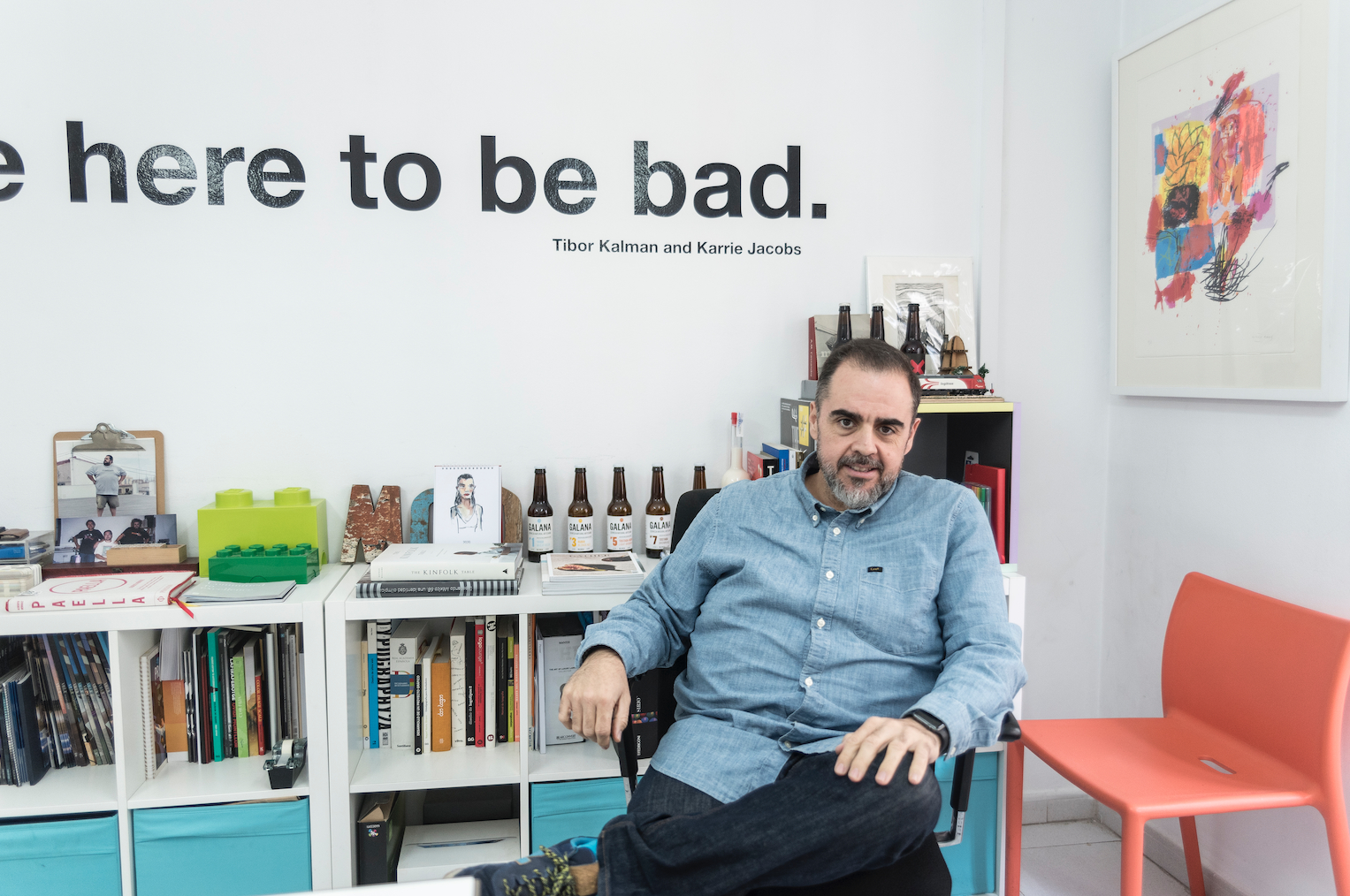 Modesto Granados en su estudio (AITOR TORRIBIO) - 