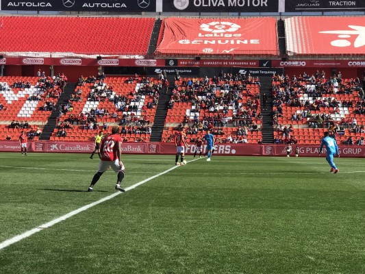 El VCF Mestalla pierde en el descuento ante el Nástic 