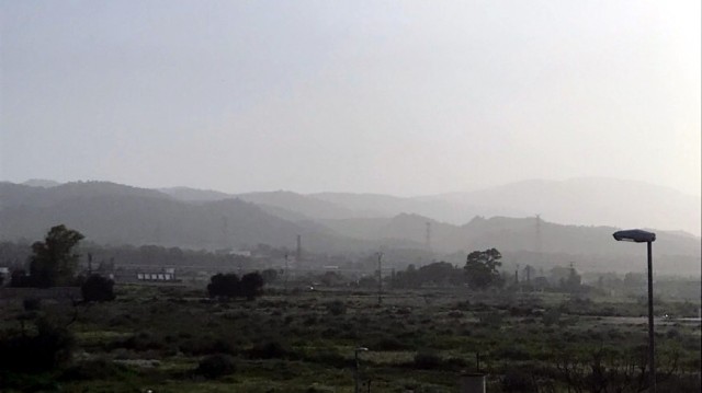 Una nube de polvo africano pone a la Región en alerta por contaminación