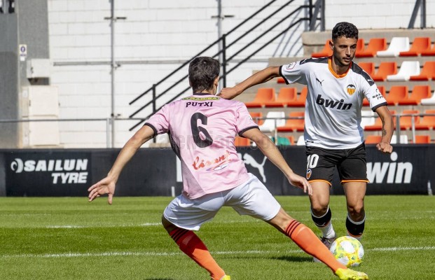 El Mestalla quiere dar caza al Nàstic en Tarragona
