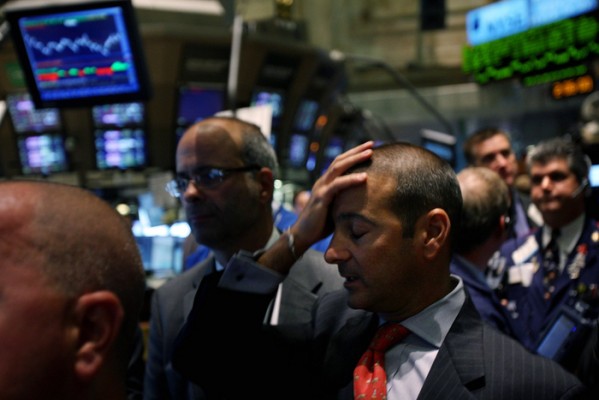 El 'índice del miedo' (Vix Index) refleja el pánico que se vive en bolsa