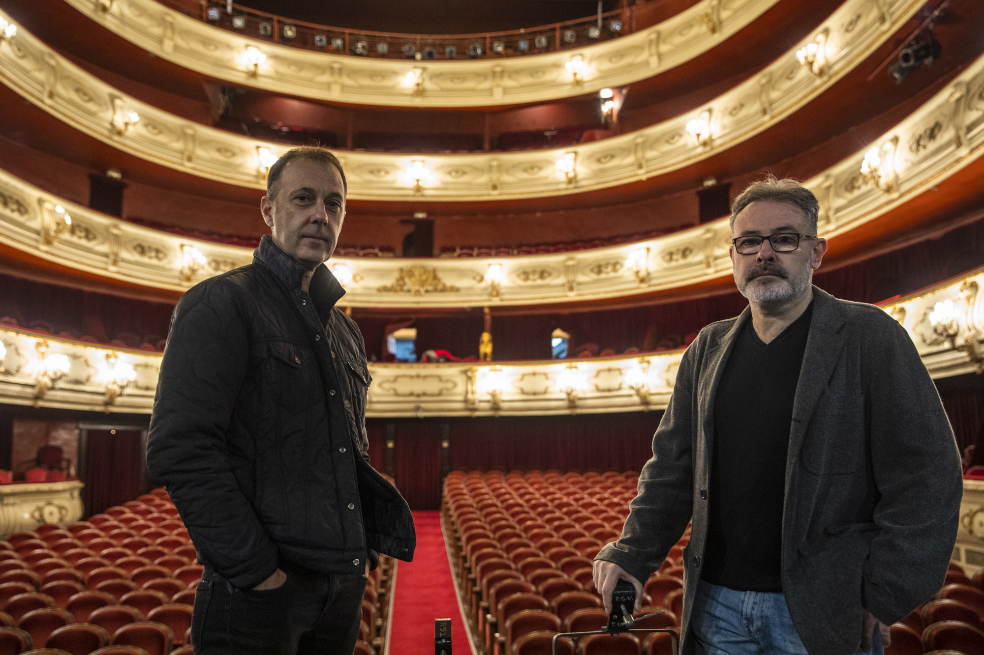 Josep Policarpo y Roberto García. Foto: EVA MÁÑEZ - 