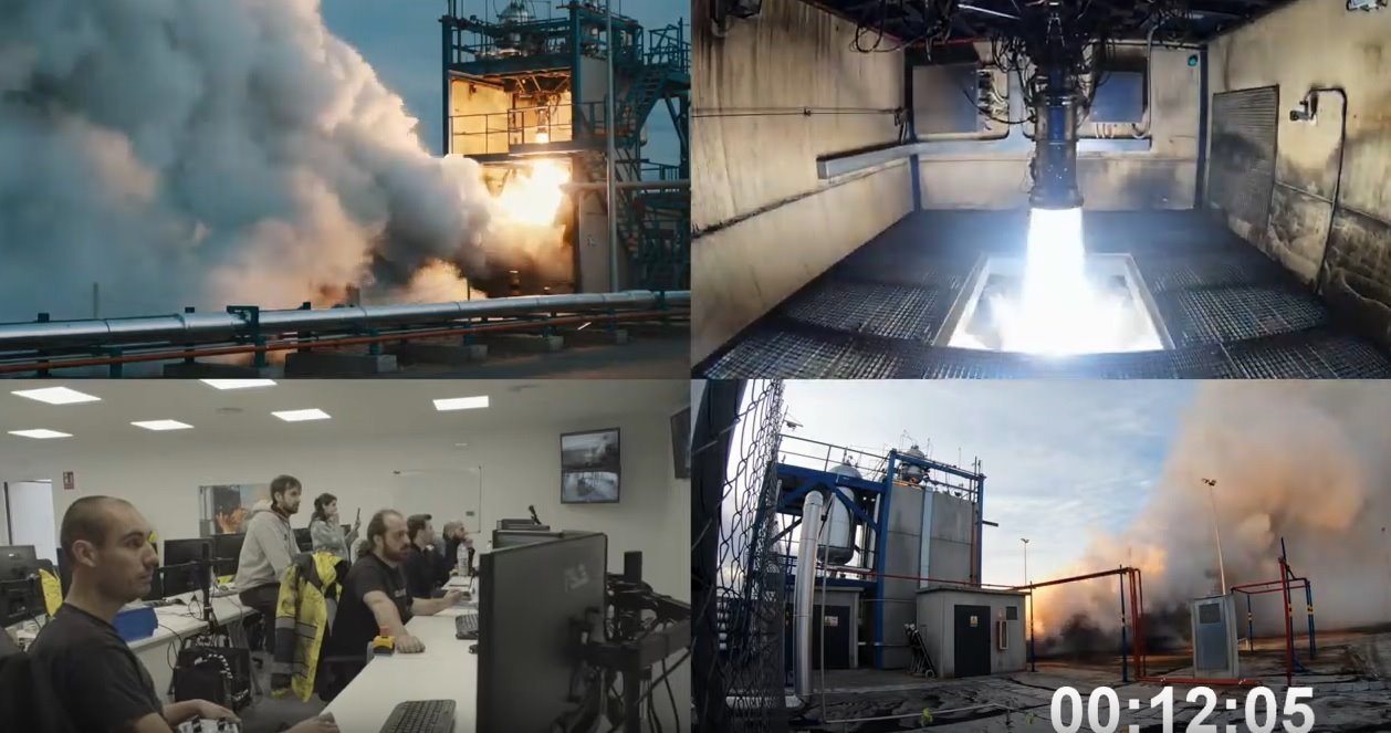 La aeroespacial PLD Space ensaya con éxito el motor para poner en órbita su cohete MIURA 1