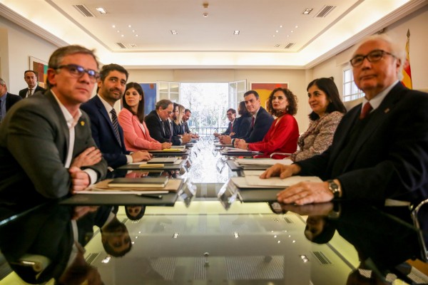 Ábalos confía en que se produzcan avances en la mesa de diálogo con Cataluña 