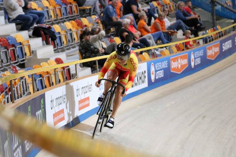 Sebastián Mora afronta el Mundial en Pista sin perder el foco de los Juegos Olímpicos