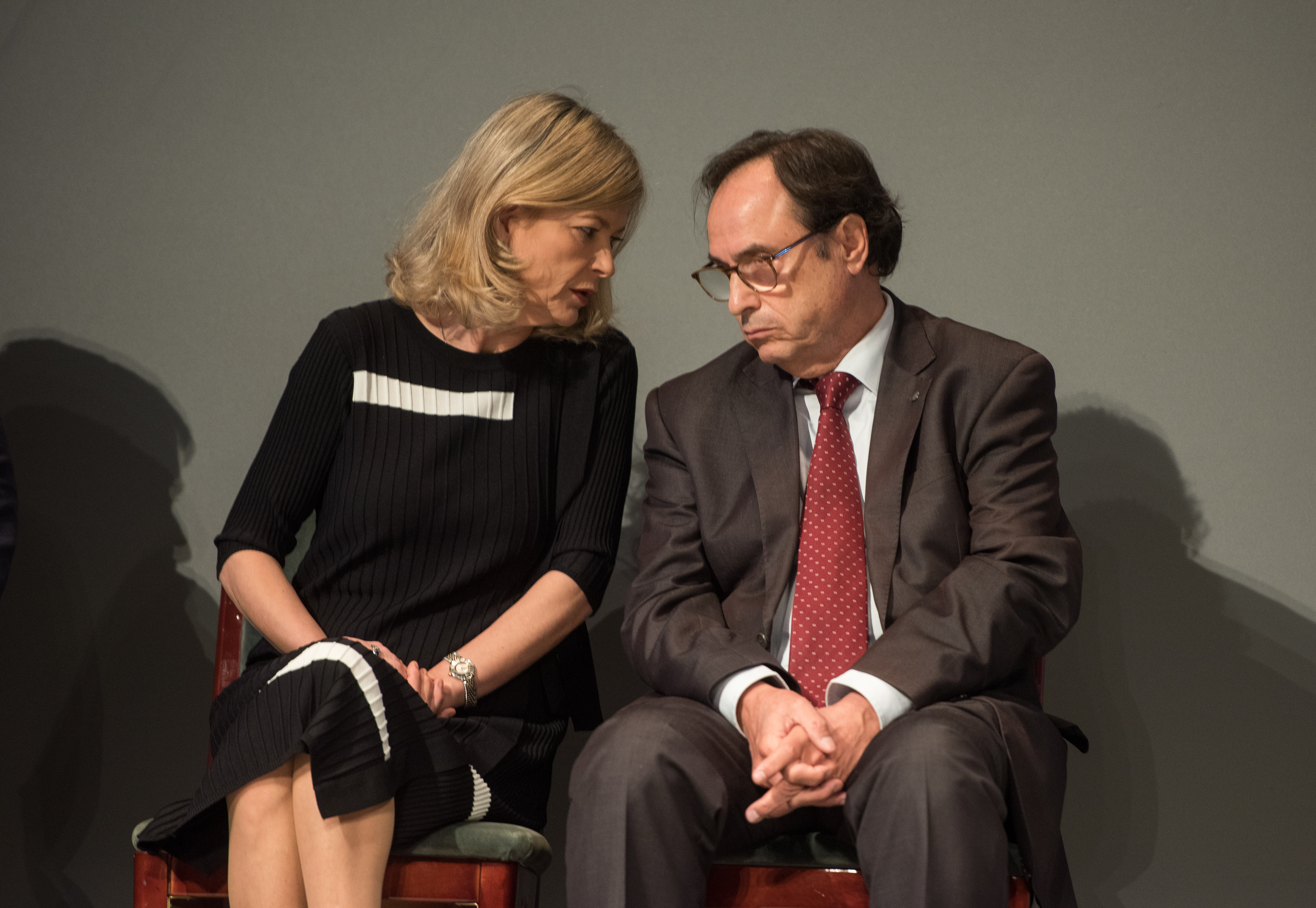 Gabriela Bravo y Vicent Soler. Foto: RAFA MOLINA - 