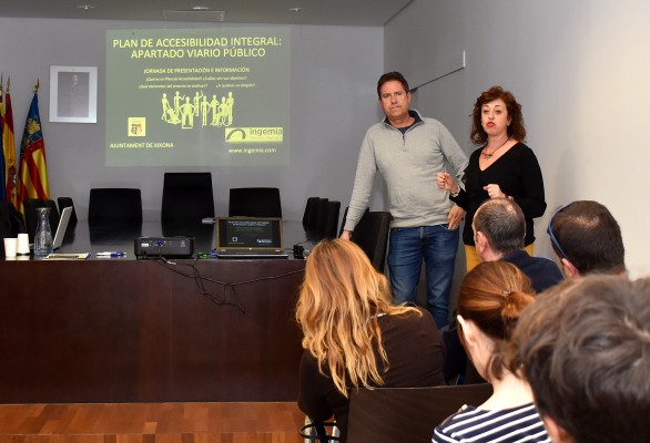 Xixona prepara el nuevo plan de accesibilidad, el cual precisa de participación ciudadana