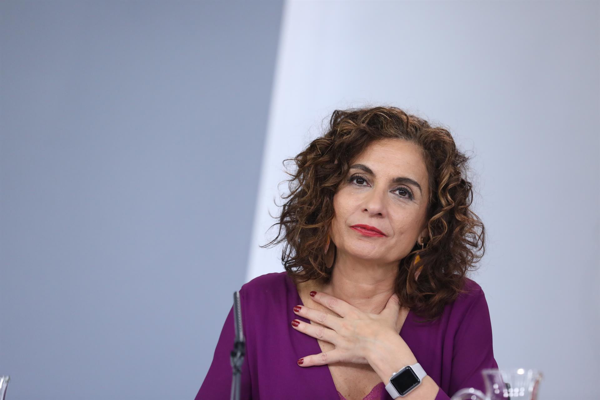 La ministra Montero. Foto: MARTA FERNANDEZ (EP) - 