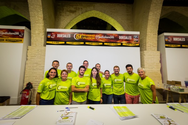 La 15K Nocturna Valencia Banco Mediolanum comienza la selección de
voluntarios