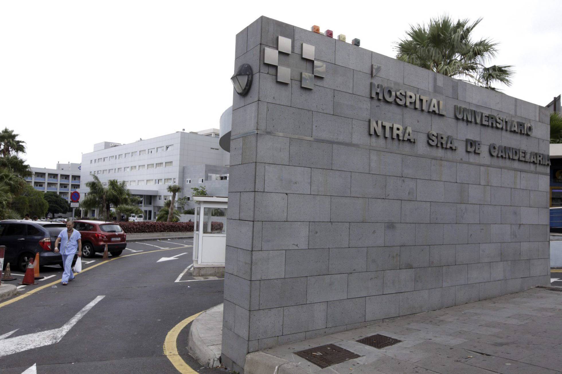 Hospital Universitario Nuestra Señora de Candelaria, Santa Cruz de Tenerife. Foto: EFE - 
