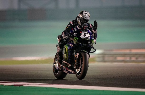 Maverick Viñales lidera la última jornada de test en Losail y Márquez se sube a la Honda de 2019