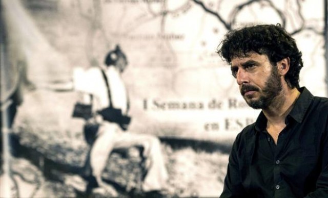 El fotoperiodista Emilio Morenatti, en las jornadas de la Asociación de Informadores Gráficos de Prensa de la Región