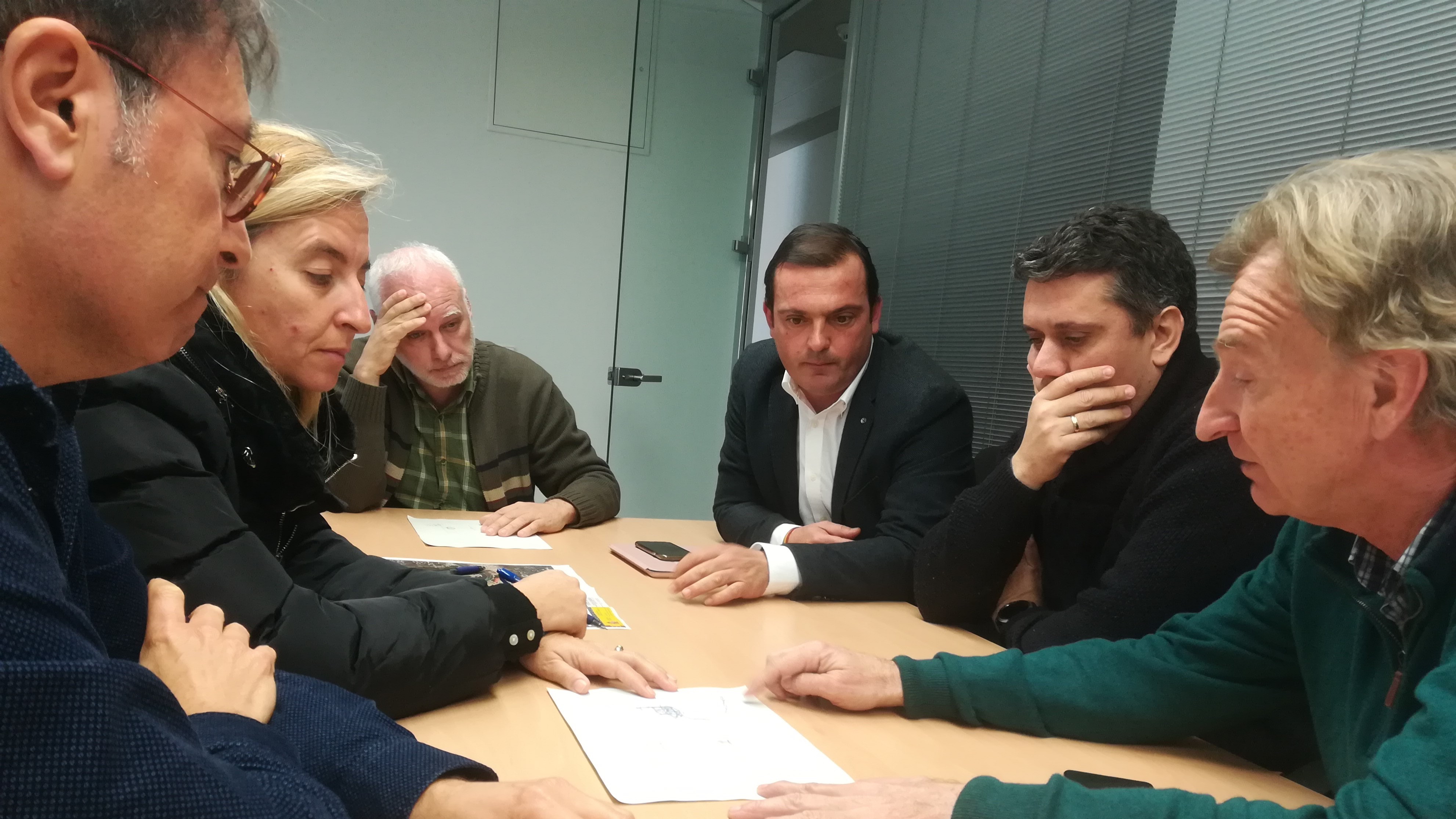 Peñíscola reclamará en Madrid la reparación del único vial de acceso a su litoral sur
