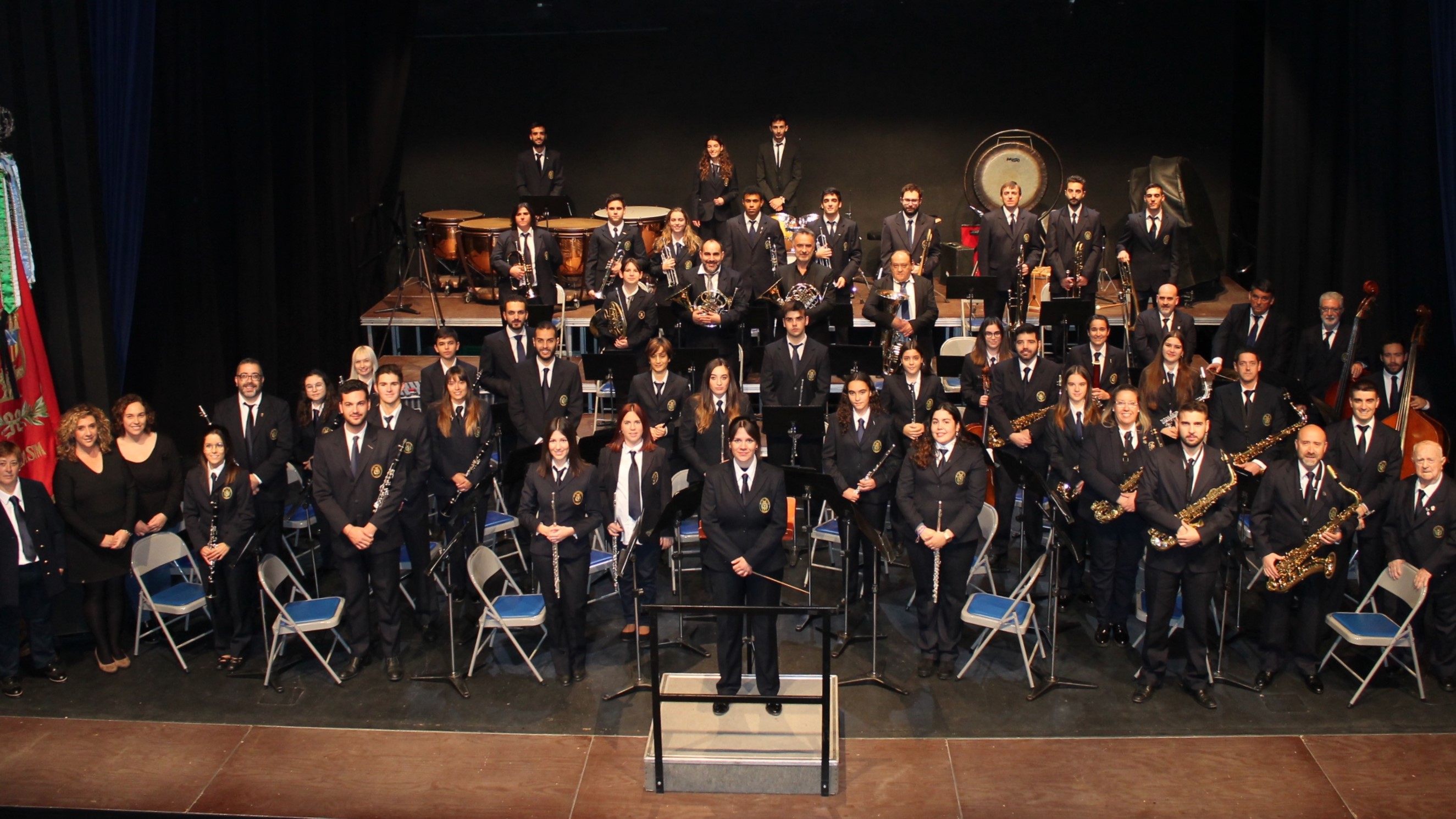 La Unió Musical Santa Cecília de Benicàssim celebra 125 anys amb tocs de folklore i dolçaina