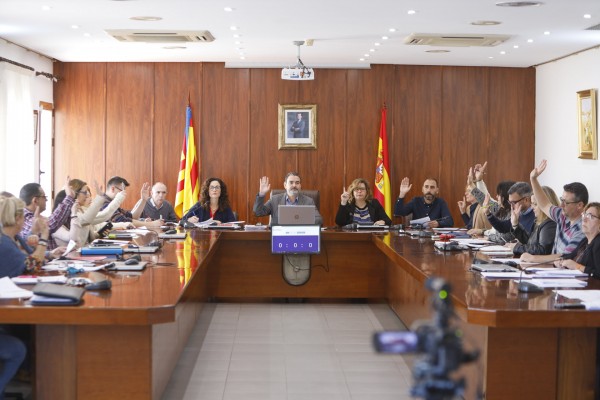 L'Alfàs aprueba su presupuesto: prevé un incremento del 16% en los ingresos para 2020