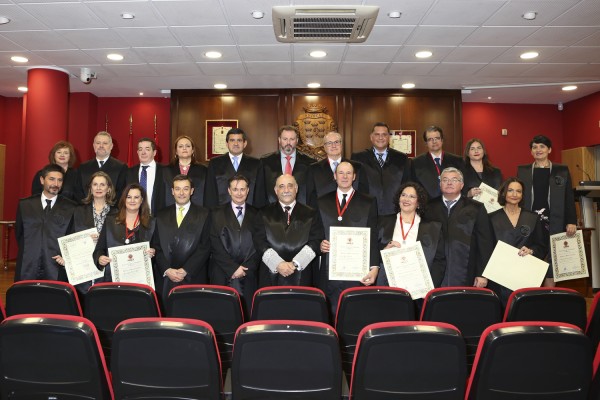 Los abogados de Murcia homenajean a los letrados que cumplen 25 y 50 años de colegiación