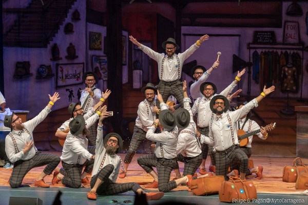 'La chirigota de Beniaján' gana el concurso Regional Ciudad de Cartagena
