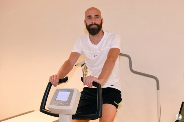Borja Valero pasa el reconocimiento médico con el Inter