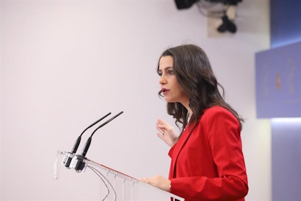 Inés Arrimadas. Foto: E. P. - 