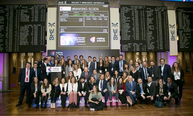Making Science se catapulta un 56,25% en su primer día en el MAB