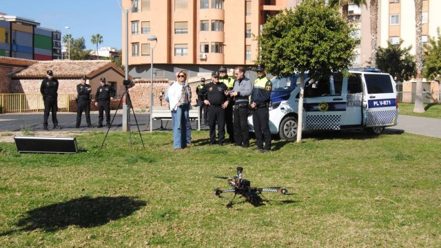 Vila-real creará una unidad de vigilancia aérea para el nuevo dron y se sumará así a Nules y la Vall