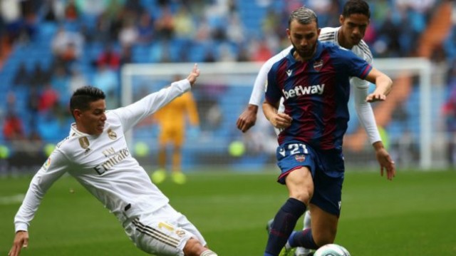 Un Levante 'matalíderes' busca levantarse ante el Real Madrid