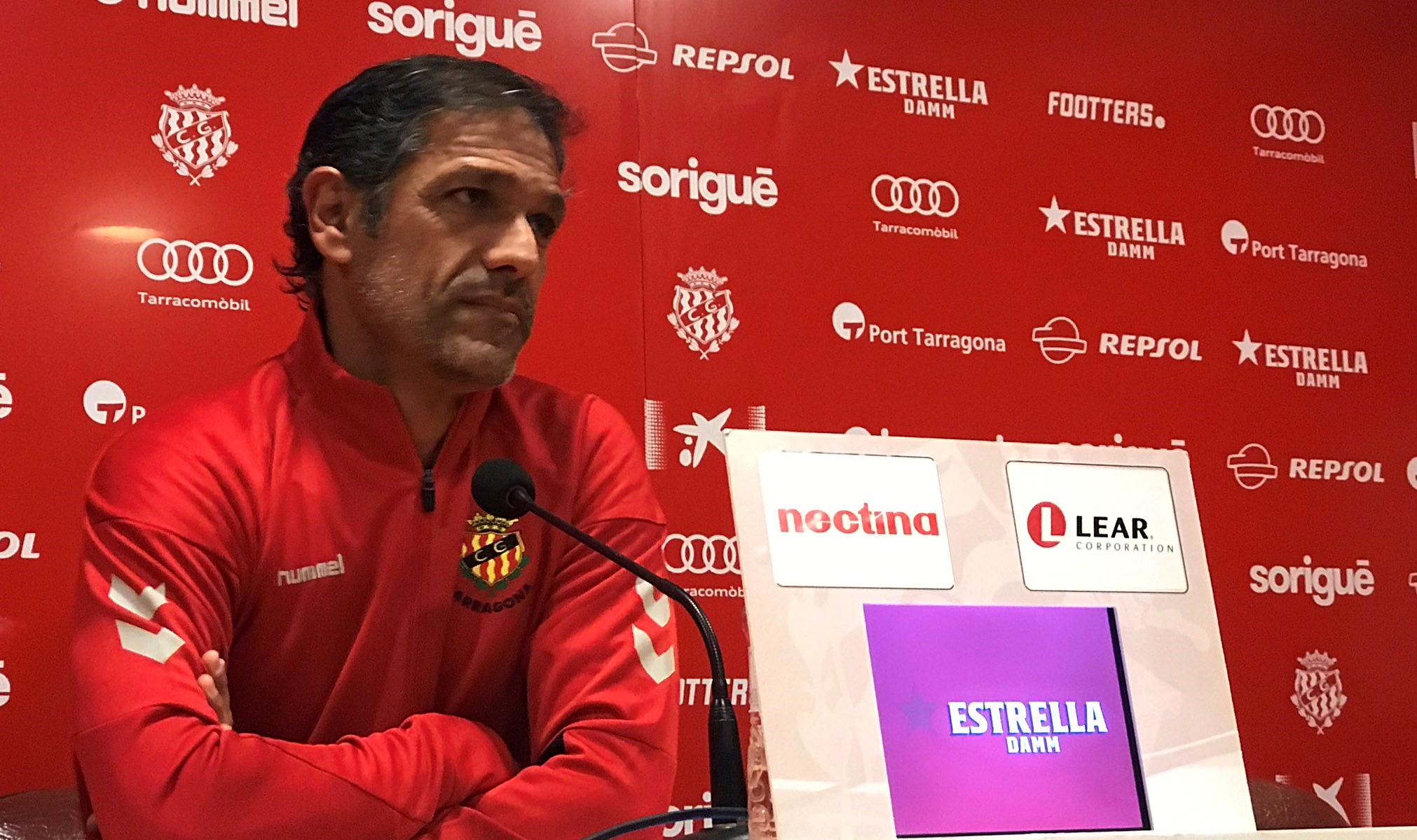 Seligrat, técnico del Nàstic: 
