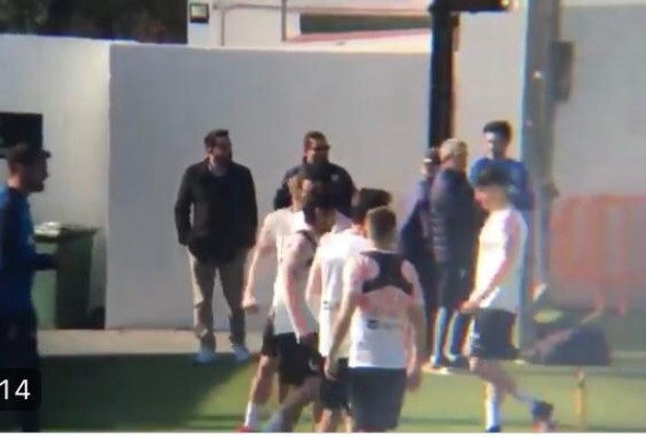 Murthy supervisa una sesión sin Kondogbia, Coquelin ni Rodrigo