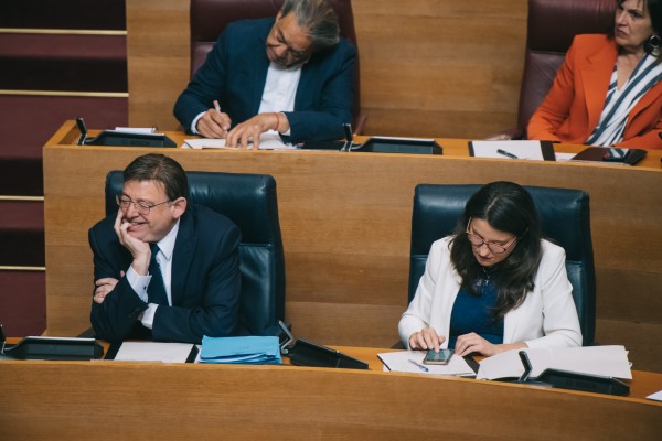 El Botànic II veta el mismo día que se investiguen las polémicas vinculadas a Puig y Oltra