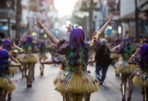 Un Correfocs abre el programa de Carnaval, con epicentro en el Sábado Ramblero