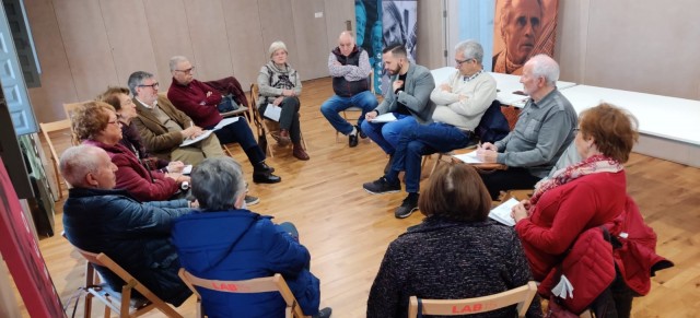 Compromís se reúne con colectivos de mayores para trasladar sus reivindicaciones al ayuntamiento