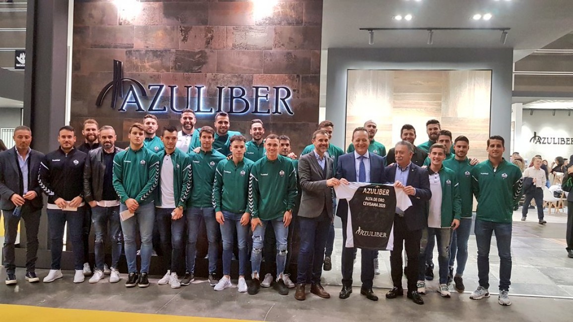 Azuliber, en la pasada edición de Cevisama. - 