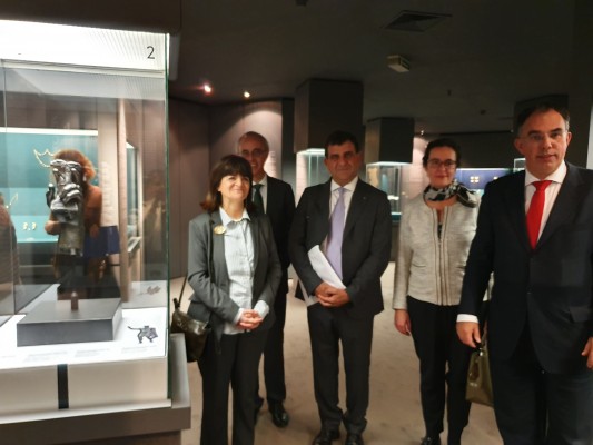 La mano romana del MARQ se exhibe en Lisboa