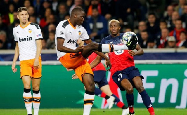 El Valencia CF vestirá en San Siro igual que en Lille 